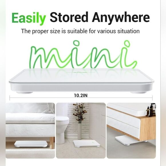 Bathroom Scale for Body Weight, Highly Accurate Digital Weighing Machine - Picture 6 of 9